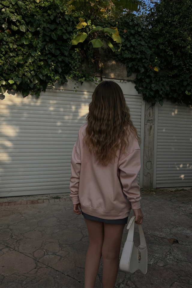 Pudra Oversize Basic Sweat ATE2526