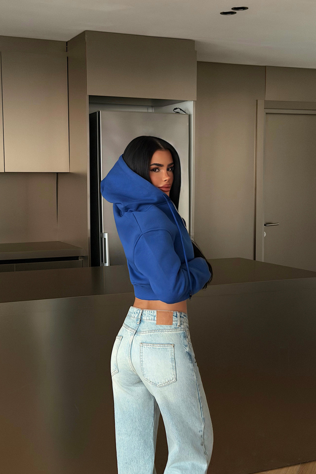 Saks Caiden Crop Hırka