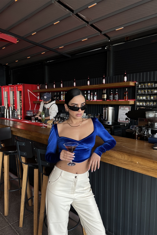 Saks Crop Top