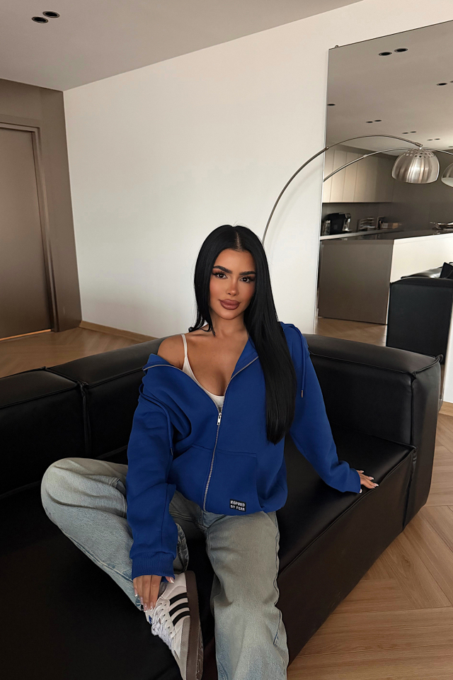 Saks Medias Kapüşonlu Hırka ATE-4864