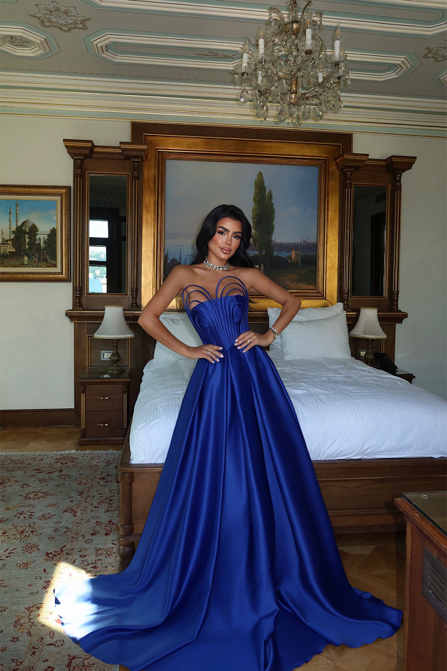 Saks Alivia Uzun Abiye ATE-3274