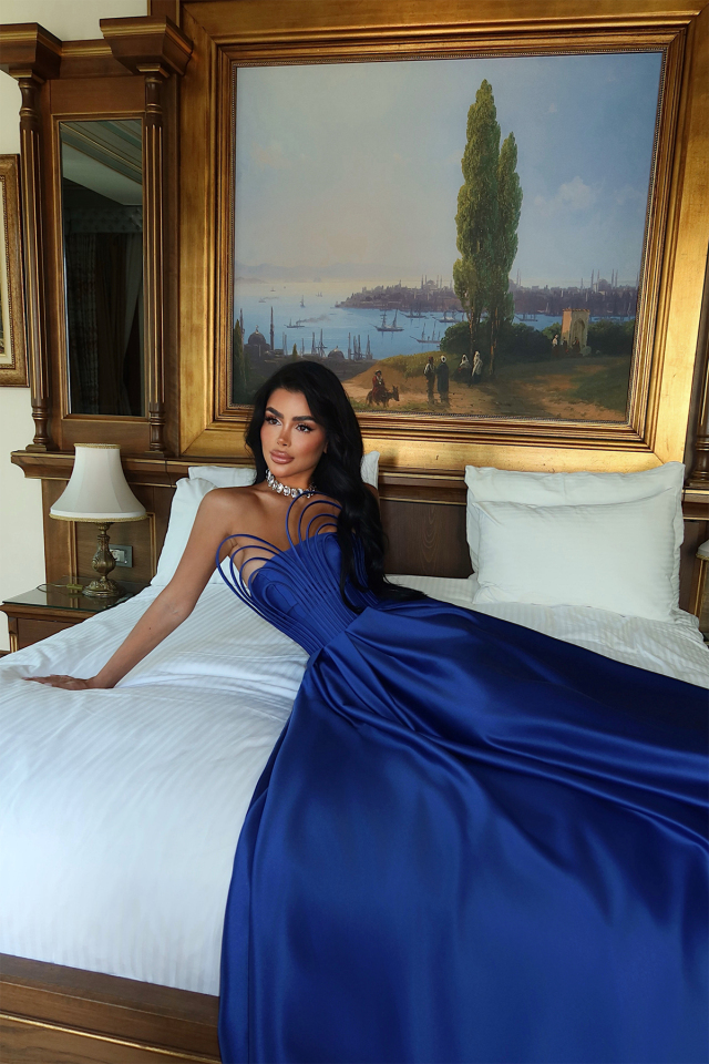Saks Alivia Uzun Abiye ATE-3274