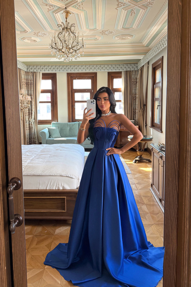 Saks Alivia Uzun Abiye ATE-3274