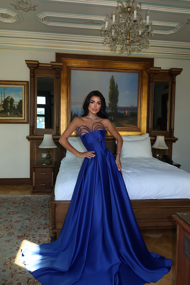 Saks Alivia Uzun Abiye ATE-3274