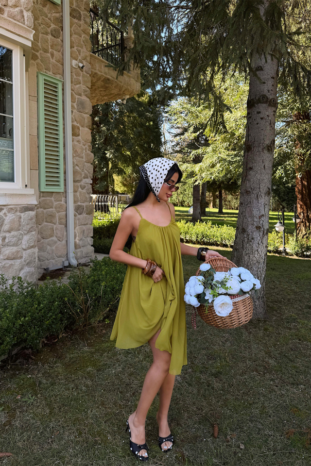 Sarı Isobel Elbise