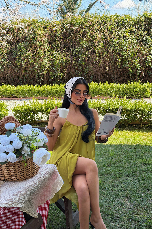 Sarı Isobel Elbise