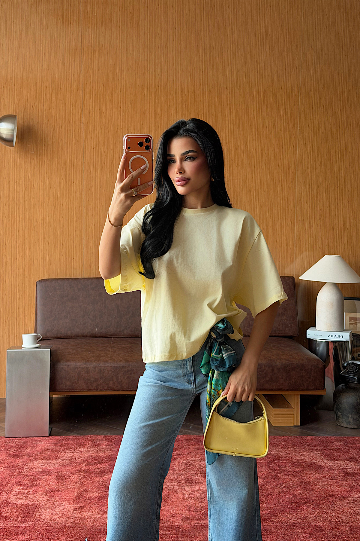 Sarı Riya Tshirt ATE-4939