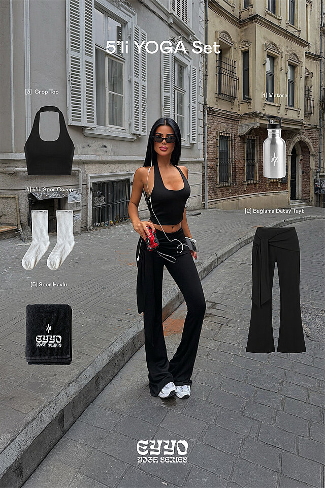 Siyah 5 Li Yoga Set