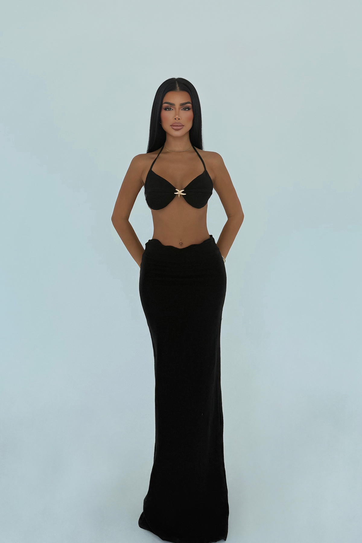 Siyah Costa Deniz Yıldızlı Takım ATE-3209