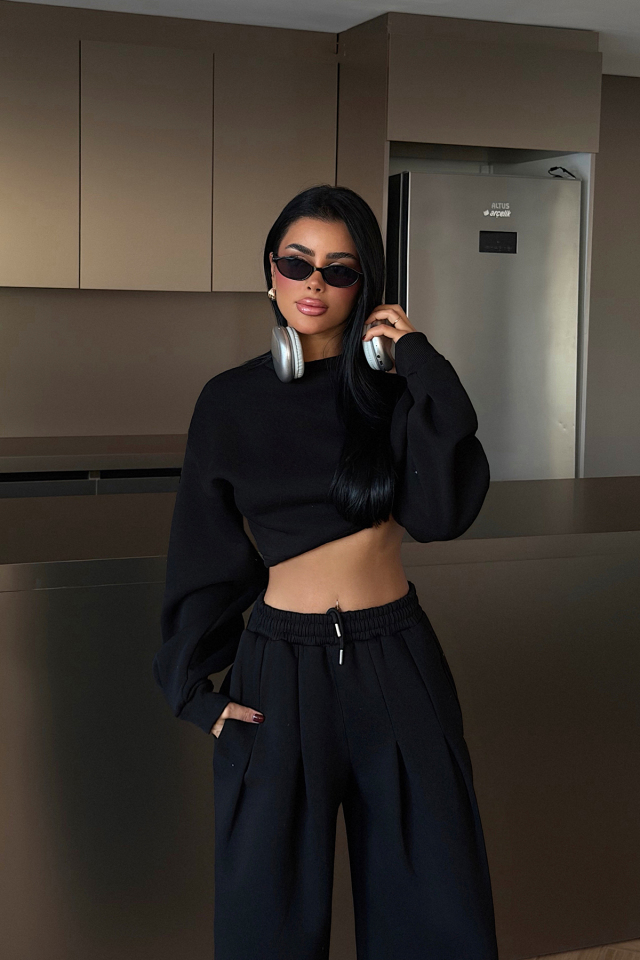 Siyah Knox Eşofman Takımı