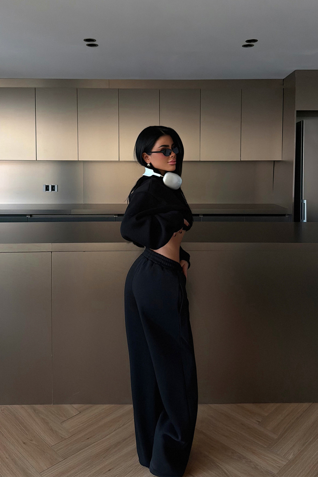 Siyah Knox Eşofman Takımı