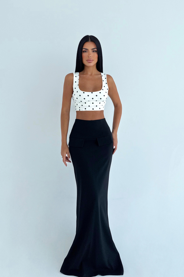 Siyah Benson Uzun Etek ATE-2433 - EYYO