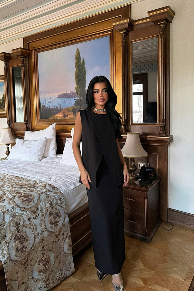 Siyah Salvatore Takım ATE-2148 - EYYO