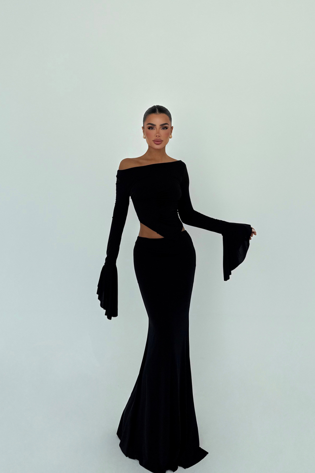 Siyah Darcey Takım ATE-2954