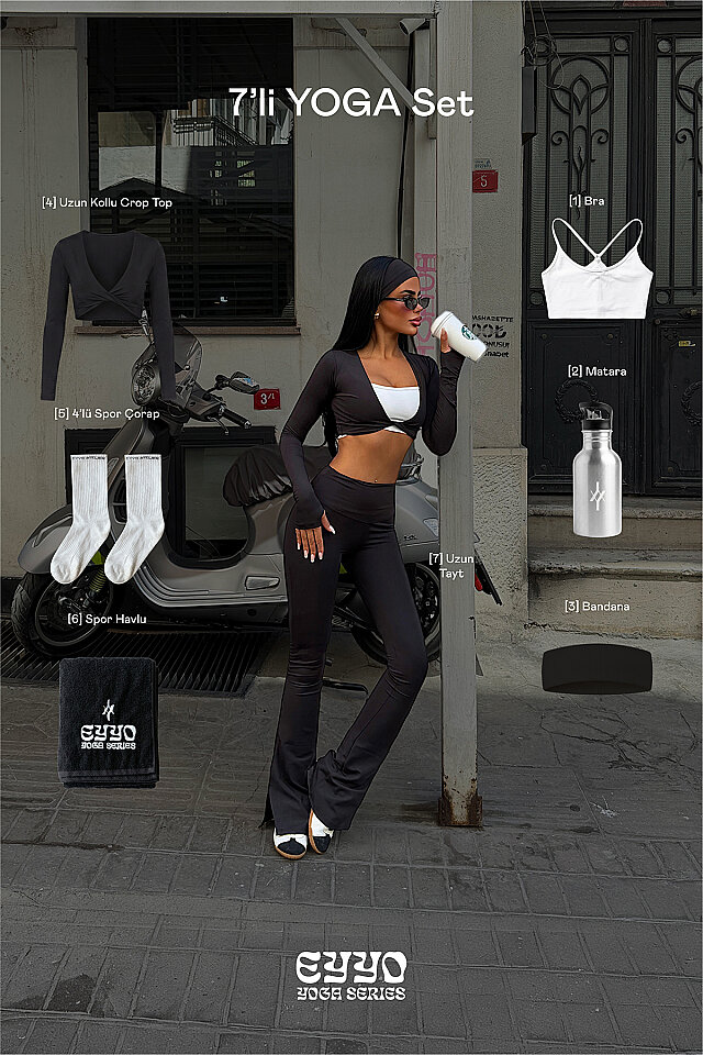 Siyah Harmony 7 Li Yoga Set