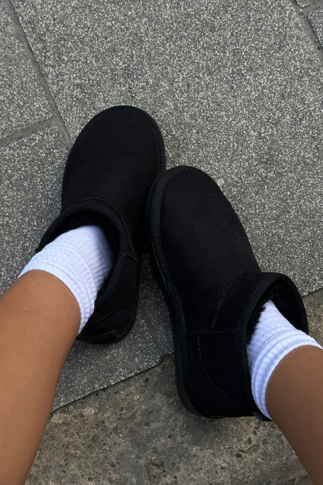 Siyah Kısa ugg ATE-0057