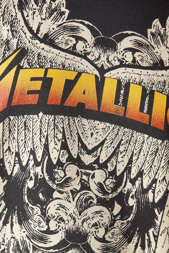 Siyah Metallica Hoodie Sweat ATE2265