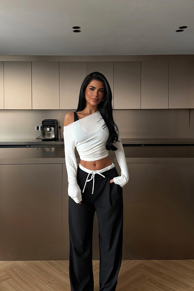 Siyah Alexa Pantolon