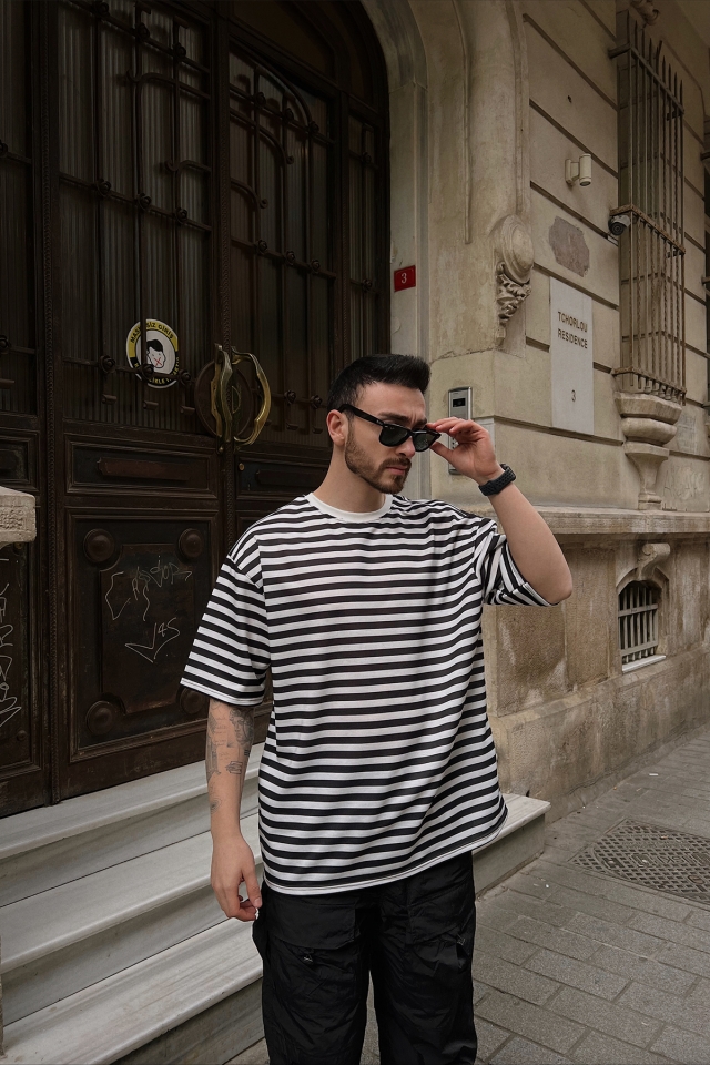 Siyah Oversize Tişört ATE5264