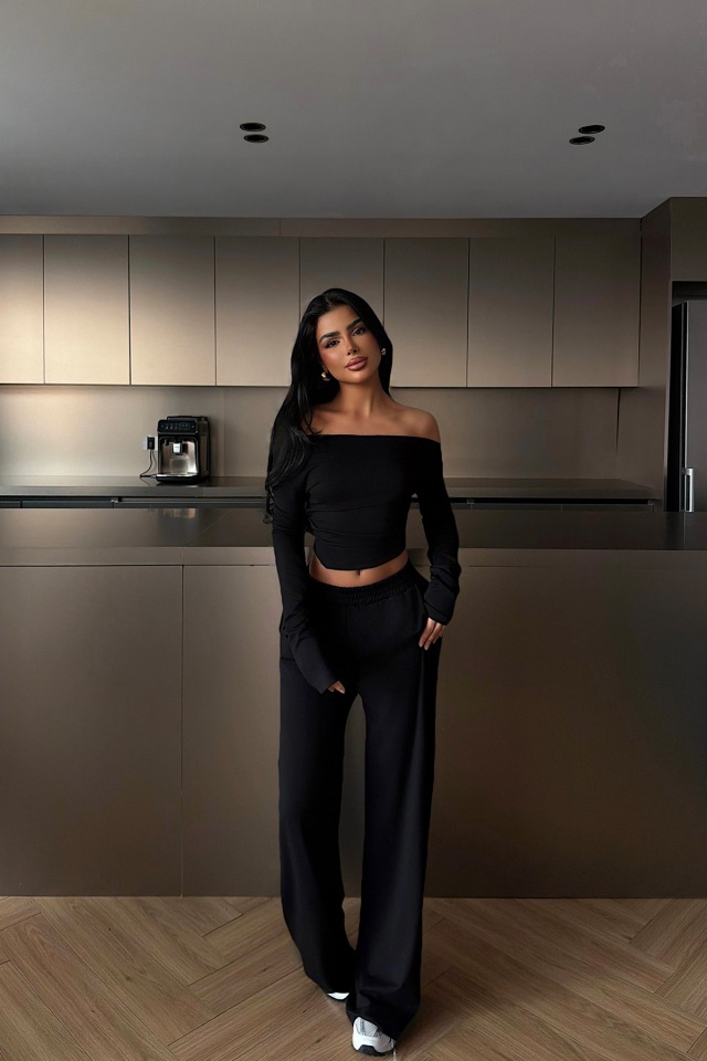 Siyah Allona Takım ATE-4521 - EYYO