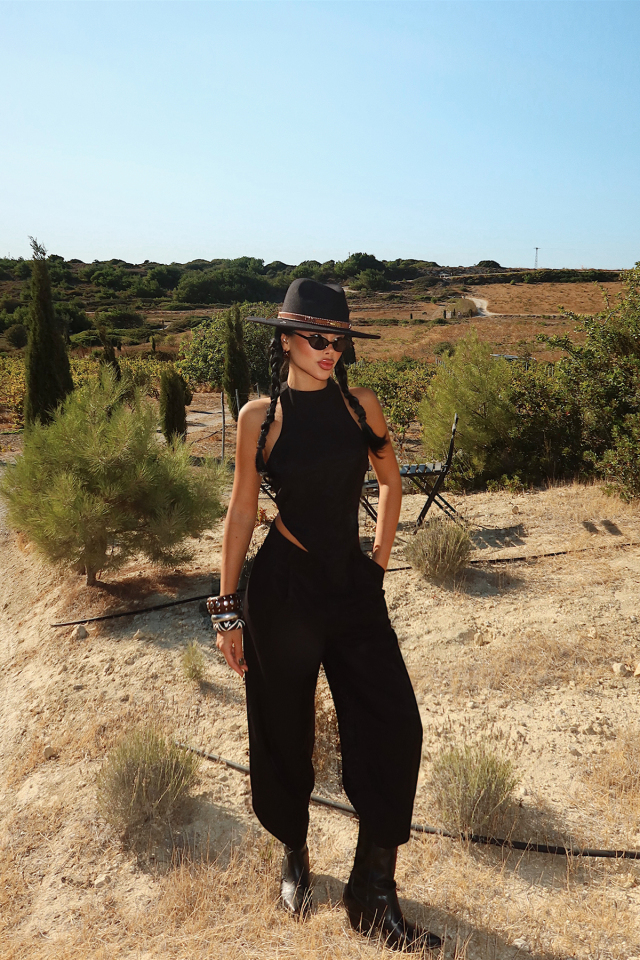 Siyah Pebble Takım ATE-3557 - EYYO