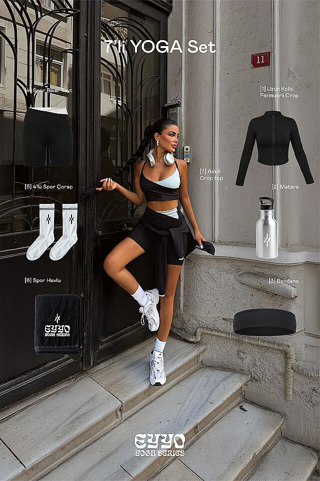 Siyah Pulse 7 Li Yoga Set