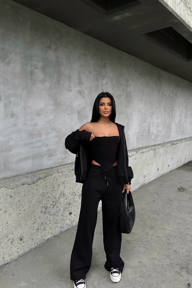 Siyah Üçlü Takım ATE-0713 - EYYO