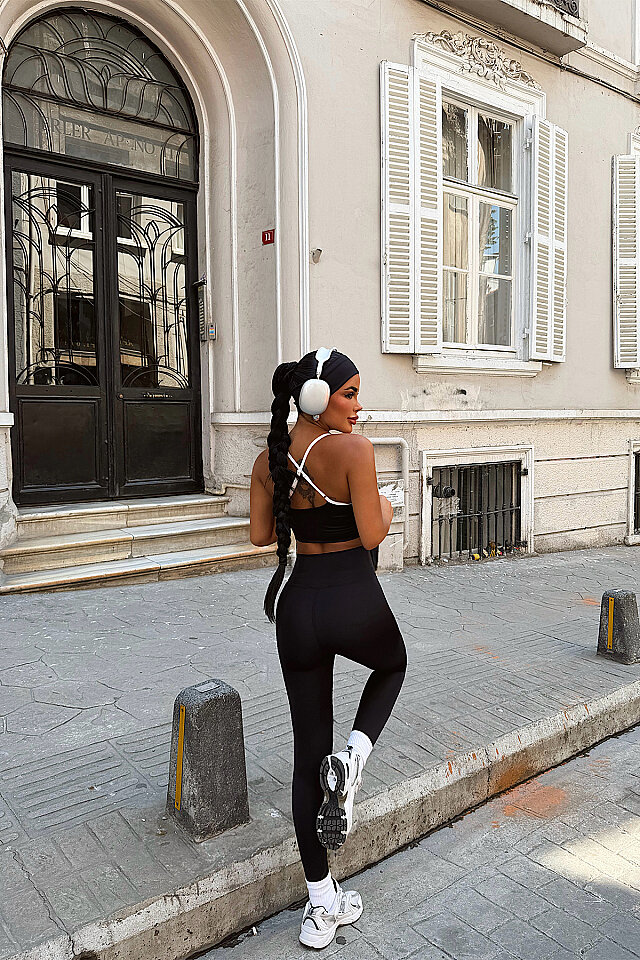 Siyah Velocity 7 Li Yoga Set