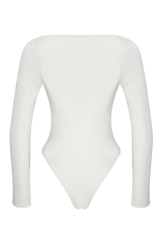 Beyaz Skyli Bodysuit ATE2171