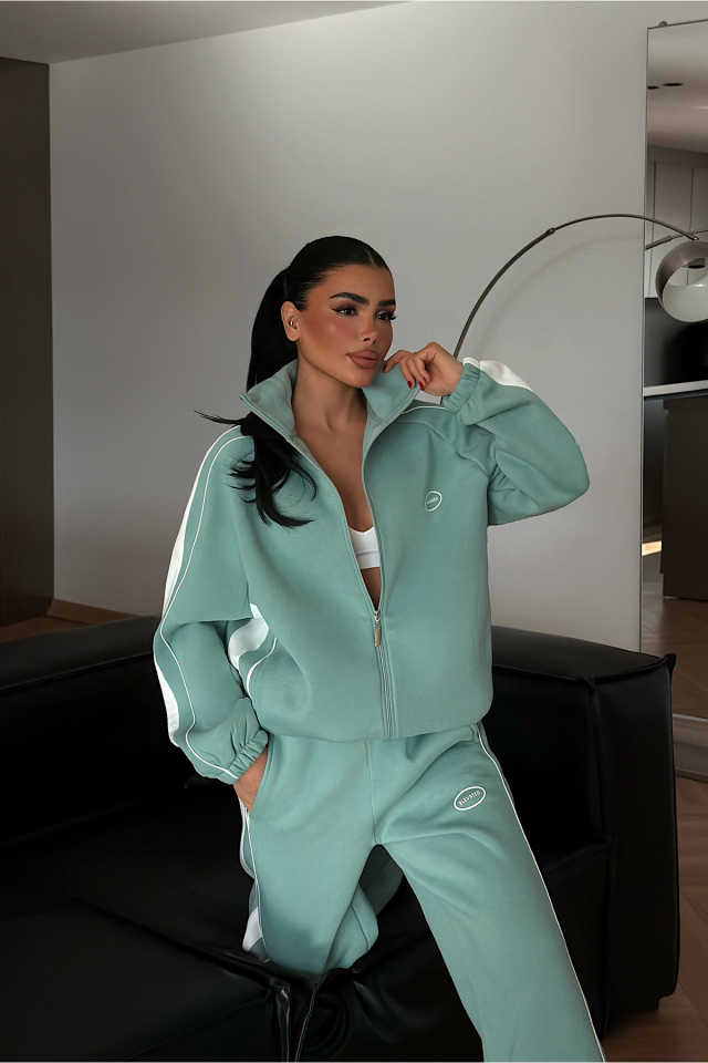 Su Yeşili Gionna Eşofman Takımı ATE-4347