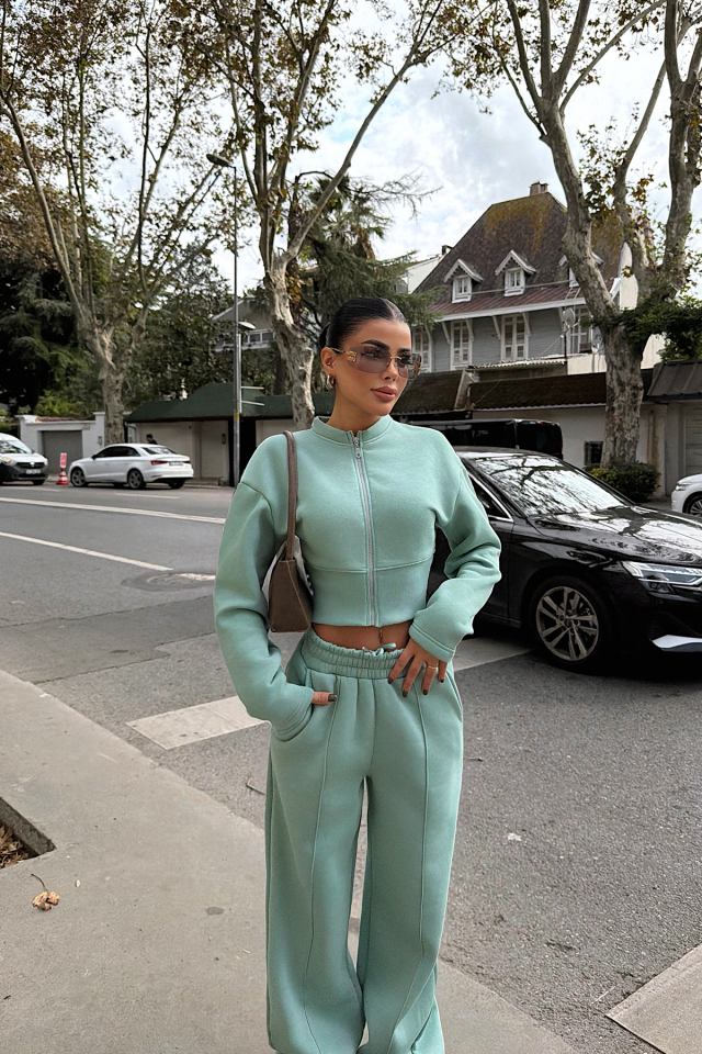 Su Yeşili Doutzen Eşofman Takımı ATE-3847