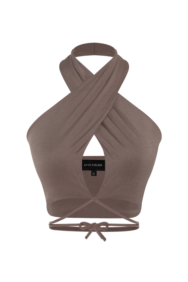 Lina Taş  Crop Top EY722 (1)