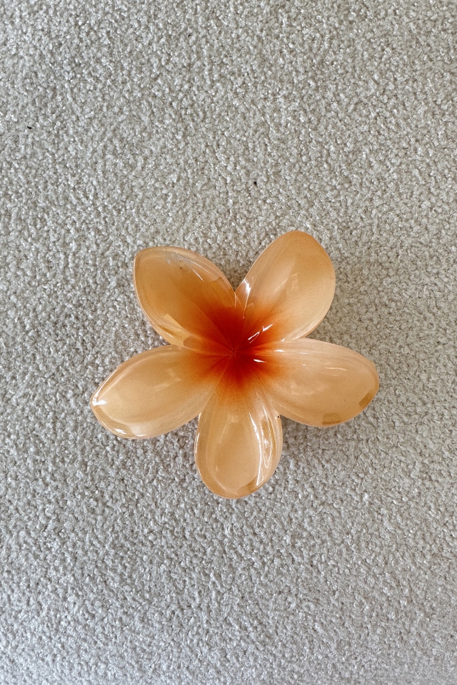 Turuncu Lotus Çiçekli Toka ATEL2230
