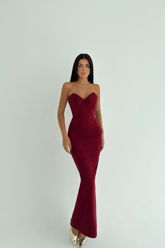 Vişne Çürüğü Cressida Elbise ATE-3234