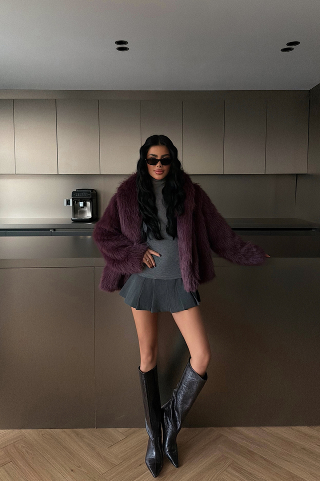 Vişne Çürüğü Rufina Kürk ATE-4162 - EYYO