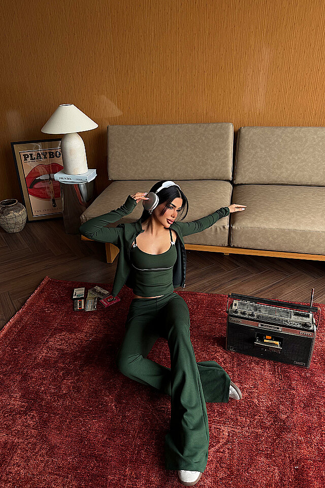 Yeşil 6'lı Yoga Set