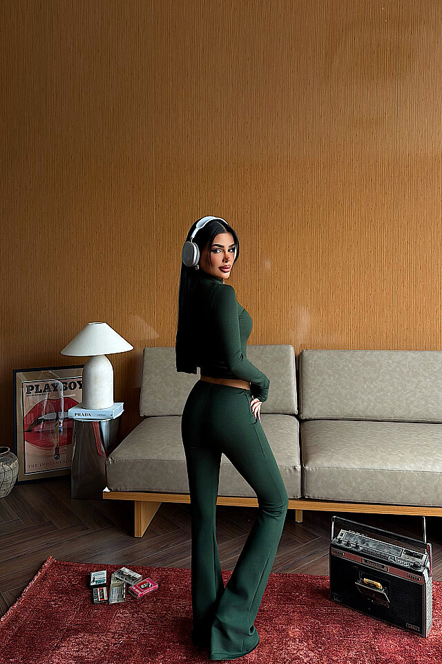 Yeşil 6'lı Yoga Set
