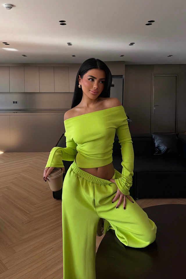 Yeşil Chyler Tracksuit Takım