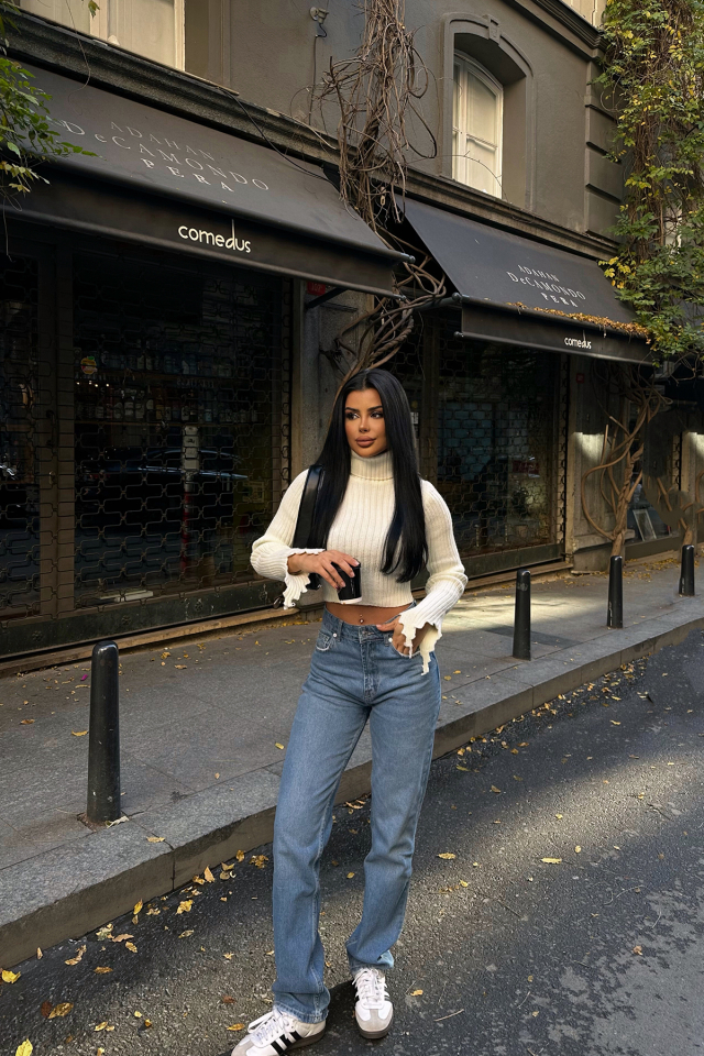 Yüksek Bel Jean ATE-0726 - EYYO